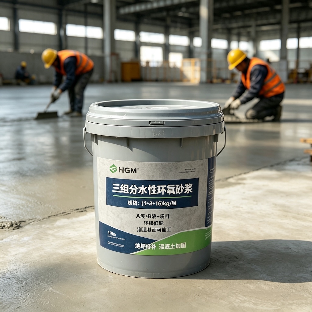 美溪三组份水性环氧砂浆